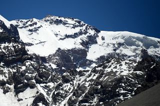 15 Ridge Near Aconcagua Summit From Descent Between Plaza de Mulas And Confluencia